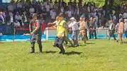 23. Dereköy Karakucak Güreşleri'nde Kısa Süreli Gerginlik Yaşandı