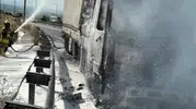 Kahramanmaraş'ta Tır Yangını Paniğe Neden Oldu