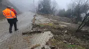 Andırın'daki sağanak sonrası temizlik ve onarım çalışmaları