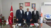 AK Parti Teşkilatından Göksun'a Ziyaret