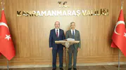 DOĞAKA Toplantısı Öncesi Vali Ünlüer'e Ziyaret