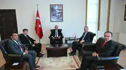 Rektör Okumuş’tan Kaymakam Sarıdoğan’a Ziyaret