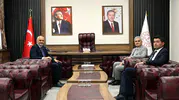 Andırın Belediye Başkanı Gökşen'den İl Milli Eğitim Müdürlüğü Ziyareti