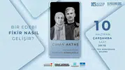Kahramanmaraş'ta Edebiyat Söyleşisi: Yazar Cihan Aktaş, yaratım sürecini paylaşacak!