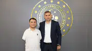Beytullah Eroğlu’ndan Gençlik ve Spor İl Müdürü Özdemir’e Ziyaret