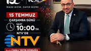 Mehmet Şahin NTV'de Gündemi Değerlendirecek