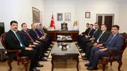 Vali Ünlüer Yeni Kaymakamlarla İlk Toplantısını Yaptı