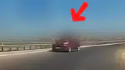 Otoyolda Ters Yönde Giden Sürücüye 90 Bin Lira Ceza