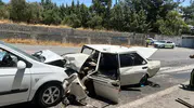 Kuzey Çevre Yolu'nda Kafa Kafaya Kaza: 2 Yaralı