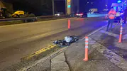 Otoyolda Kaza! Motosikletli Hayatını Kaybetti