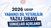 2026 UDSP Yabancı Dil Yeterlilik Yazılı Sınavı sonuçları açıklandı
