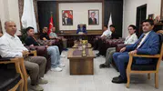 Türkiye İkincisi Sporculardan Turan Akpınar'a Ziyaret