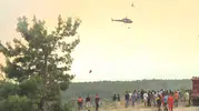 2 yangının enerjisi düşürüldü, 4 noktada müdahale sürüyor