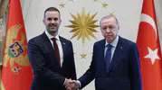 Erdoğan, Karadağ Başbakanı Spajiç'i kabul etti