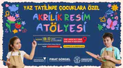 Kahramanmaraş'ta Çocuklar İçin Akrilik Resim Atölyesi Başvuruları Başladı
