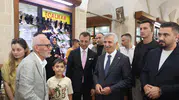 Vali Ünlüer Restorasyonu Tamamlanan Tarihi Kapalı Çarşıyı Gezdi