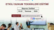 SOGEM'den Ücretsiz Etkili Sunum Teknikleri Eğitimi
