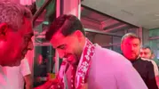 Kemal Rüzgar'a Elazığ'da meşalelerle karşılandı