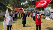 Kahramanmaraş'ta Genç İzciler Doğayla İç İçe Eğitim Aldı