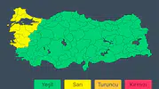 Bakanlık sarı kodla uyardı: Fırtınaya dikkat!
