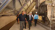 Vali Ünlüer'den Kipaş Çimento'ya Ziyaret