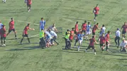 Futbol Turnuvasında Saha Karıştı! Kavga Kameraya Yansıdı
