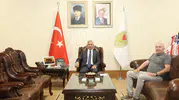 Vali Ünlüer’e Medya ve Sağlık Ziyareti