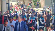 Filistin Konvoyu Abdülhamid Han Camii'ne Ulaştı
