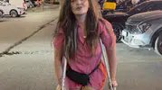 Begüm Polat Uçan Tekmede Ayağını Kırdı