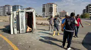 Kahramanmaraş Elbistan’da Kamyon Devrildi: 2 Yaralı