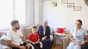 Selma Ünlüer’den Gazi Hakan Kamalak ve Ailesine Vefa Ziyareti