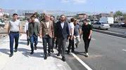 Başkan Görgel Merkezdeki Ulaşım Yatırımlarını İnceledi