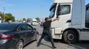 Mersin’de Kaza Sonrası Şoke Eden Anlar