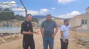 Kazanlıpınar’da Afet Konutlarında Çalışmalar Sürüyor