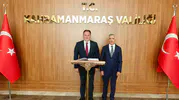 KKTC Meclis Başkanı Öztürkler’den Vali Ünlüer’e Ziyaret