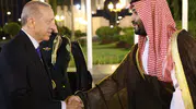 Erdoğan ile Suudi Arabistan Veliaht Prensi Bin Selman Gazze’yi Görüştü