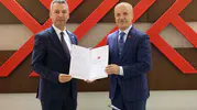 Rektör Okumuş Atama Belgesini YÖK Başkanı Özvar’dan Aldı