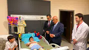 Kirişci’den Ayser Çalık Saldırısında Yaralanan Öğrenciye Ziyaret