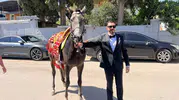 Atla Gelin Almaya Giden Damadın Planını Trafik Bozdu
