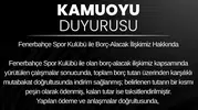 Kahramanmaraş İstiklalspor’dan Fenerbahçe Açıklaması