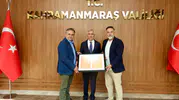 Vali Ünlüer, TürkMedya Heyetini Ağırladı