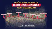 Kahramanmaraş'ta 10 km'lik yeni ulaşım aksı ile trafik yoğunluğu azalacak