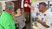 300 yıllık Silifke Yoğurdu marka yolunda... Ters çevrilmesine rağmen dökülmeyen yoğurt şaşırtıyor