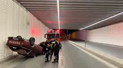 Kahramanmaraş'ta Alt Geçitte Kaza: 2 Yaralı!