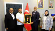 Kahraman Gazilere Övünç Madalyası Takdim Edildi