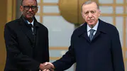 Cumhurbaşkanı Erdoğan ile Kagame ile görüştü