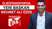 Elbistanspor’da Yeni Başkan Mehmet Ali Özer