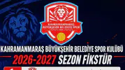 Kahramanmaraş Büyükşehir Belediyespor’un Fikstürü Belli Oldu