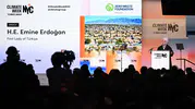 Emine Erdoğan, New York'ta iklim kriziyle mücadelede bireyleri çözümün parçası yapma vurgusu yaptı