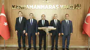 Vali Ünlüer, Yargı Mensuplarıyla Bir Araya Geldi